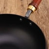 New type of Zhangqiu stew pot, traditional ancient method household large-bellied pot, non-stick soup pot, induction cooker, deep nitrogen, uncoated iron pot Specification image